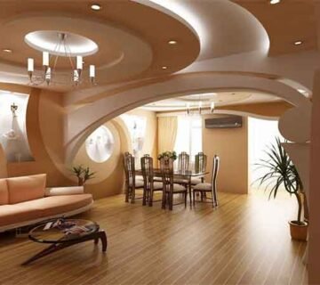 ديكورات جبسون بورد حديثة للريسبشن 18 1 360x320